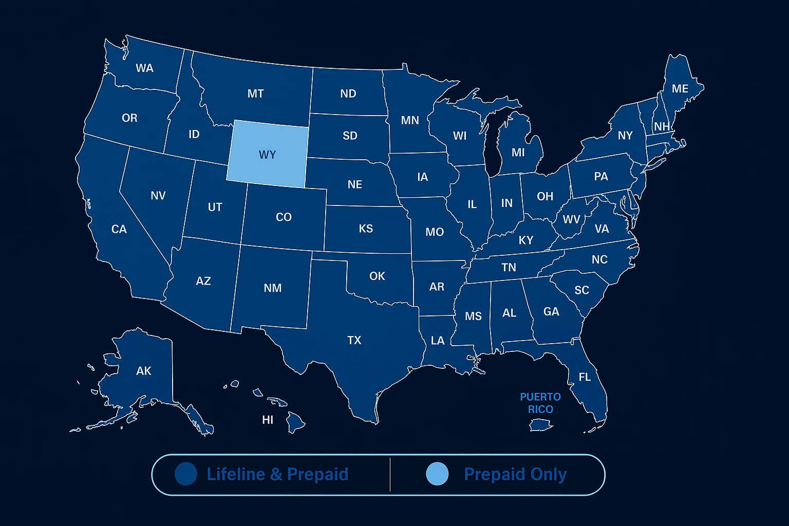 Program Availability Map